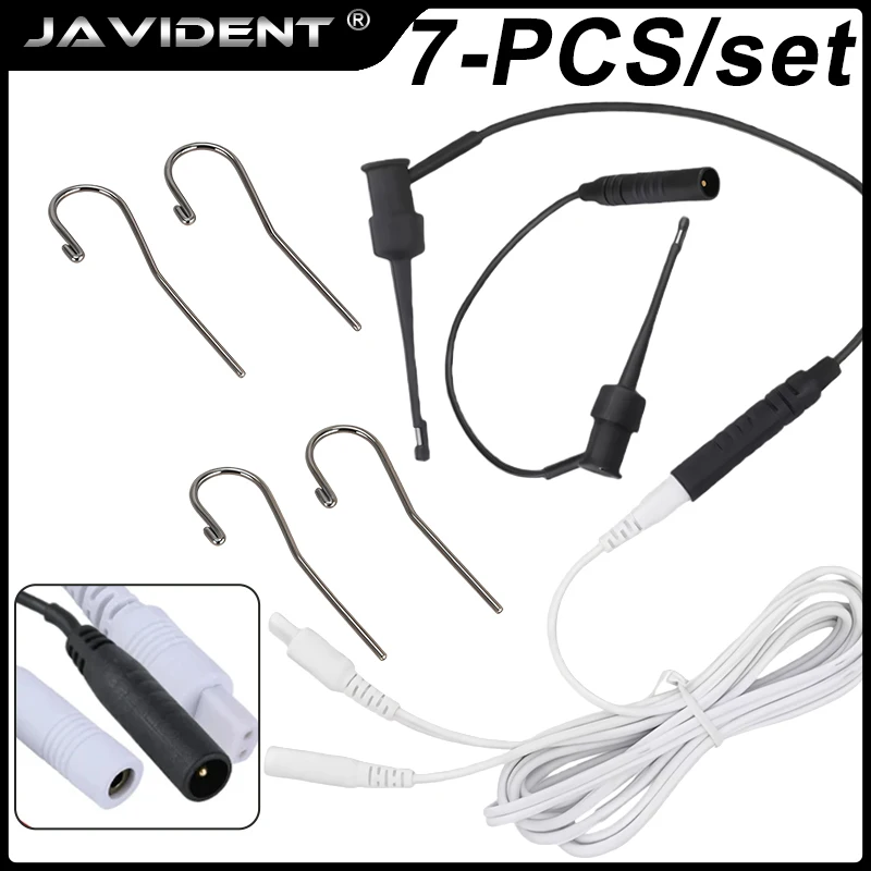 1Set Dental Endo Treatment Measuring Wire Apex Locator Measuring Line ...