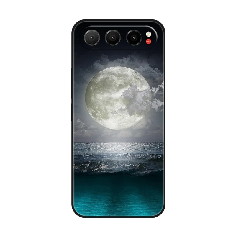 Luxury Silicone Soft Bumper Phone Case - Space Design, TPU Material