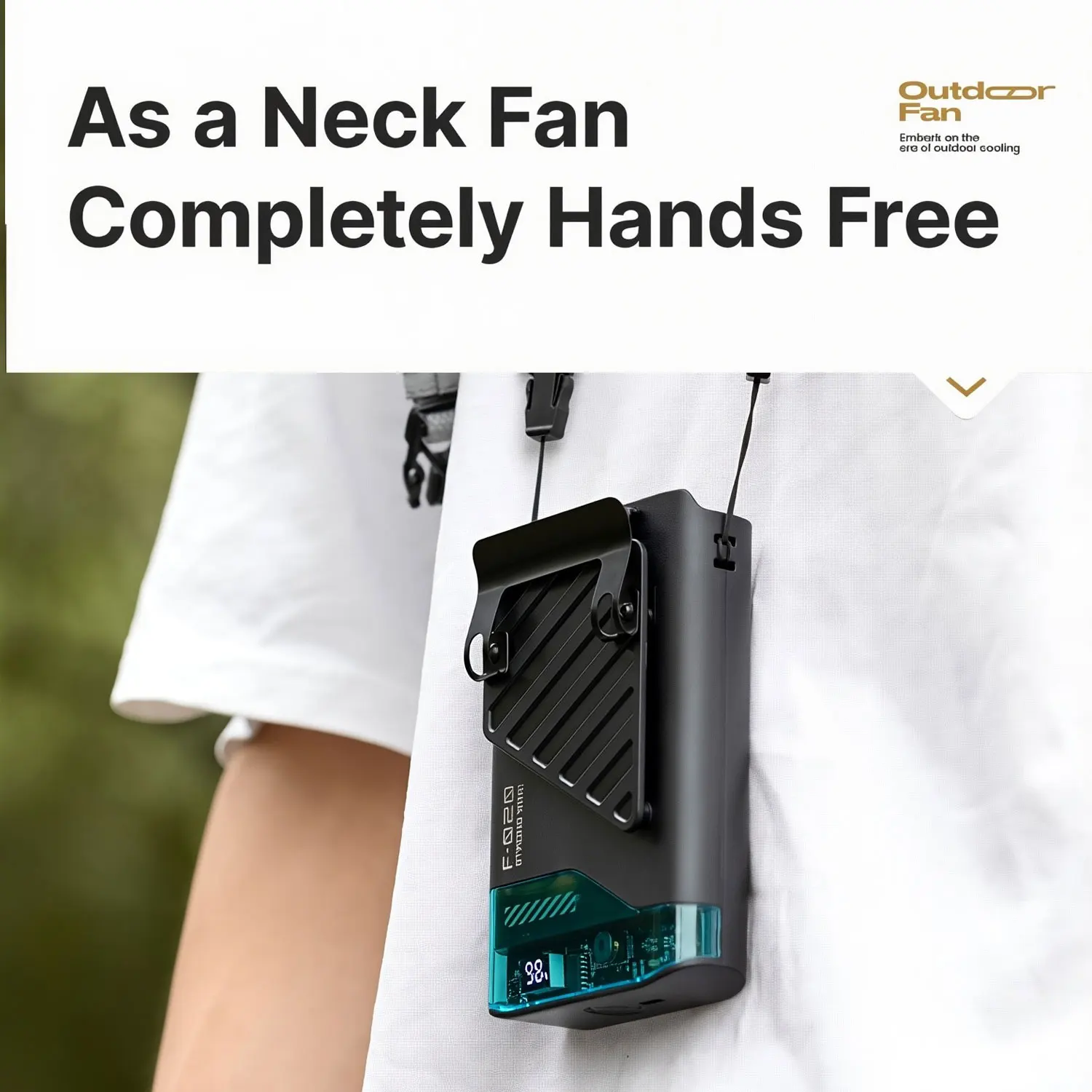 Portable Waist Clip Fan 2