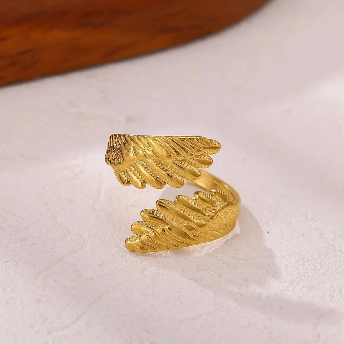Fashion Angel Wing Rings for Women Men