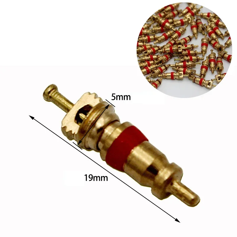 Tire Valve Removal Tools 4 in 1 Car Tire Valve Repair Set Automobiles Tyre 4 Way Valve Core Removal Tools Kit Tire Stem Puller Screwdriver