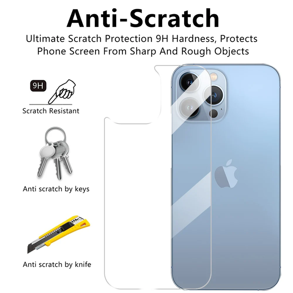 Premium Tempered Glass Back Screen Protector