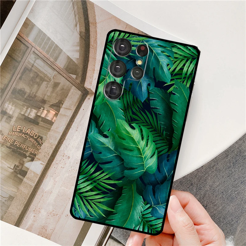 Tropical Green Plant Leaf Phone Case