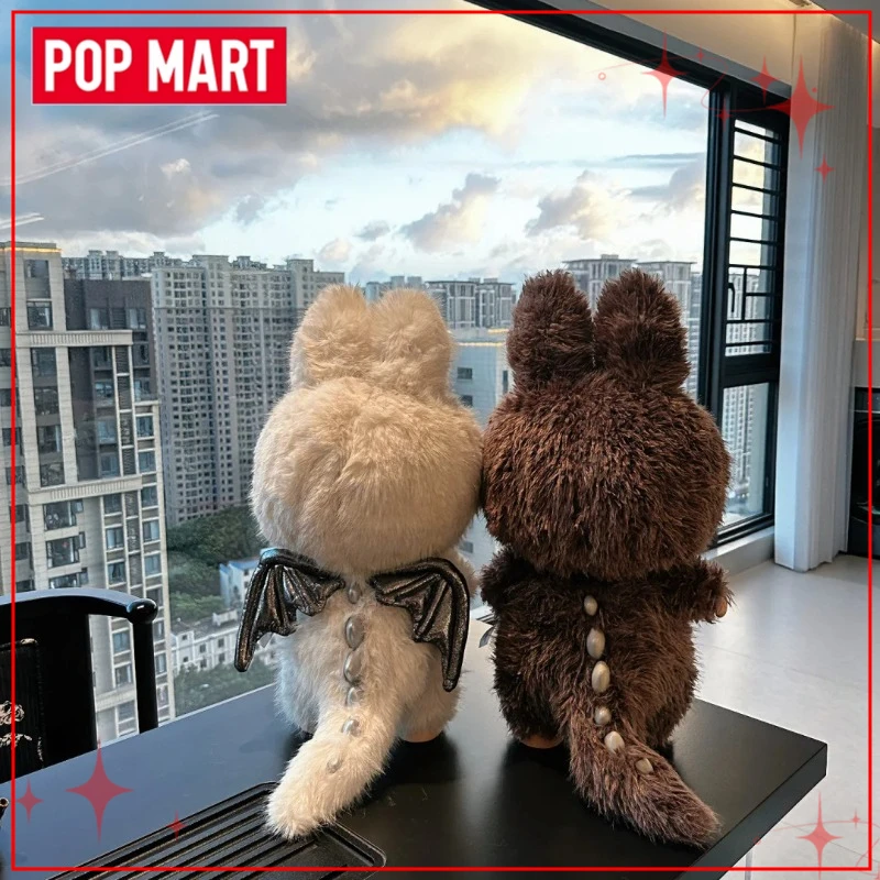 Genuine Pop Mart 58cm Zimomo THE MONSTERS I FOUND YOU and ANGEL IN