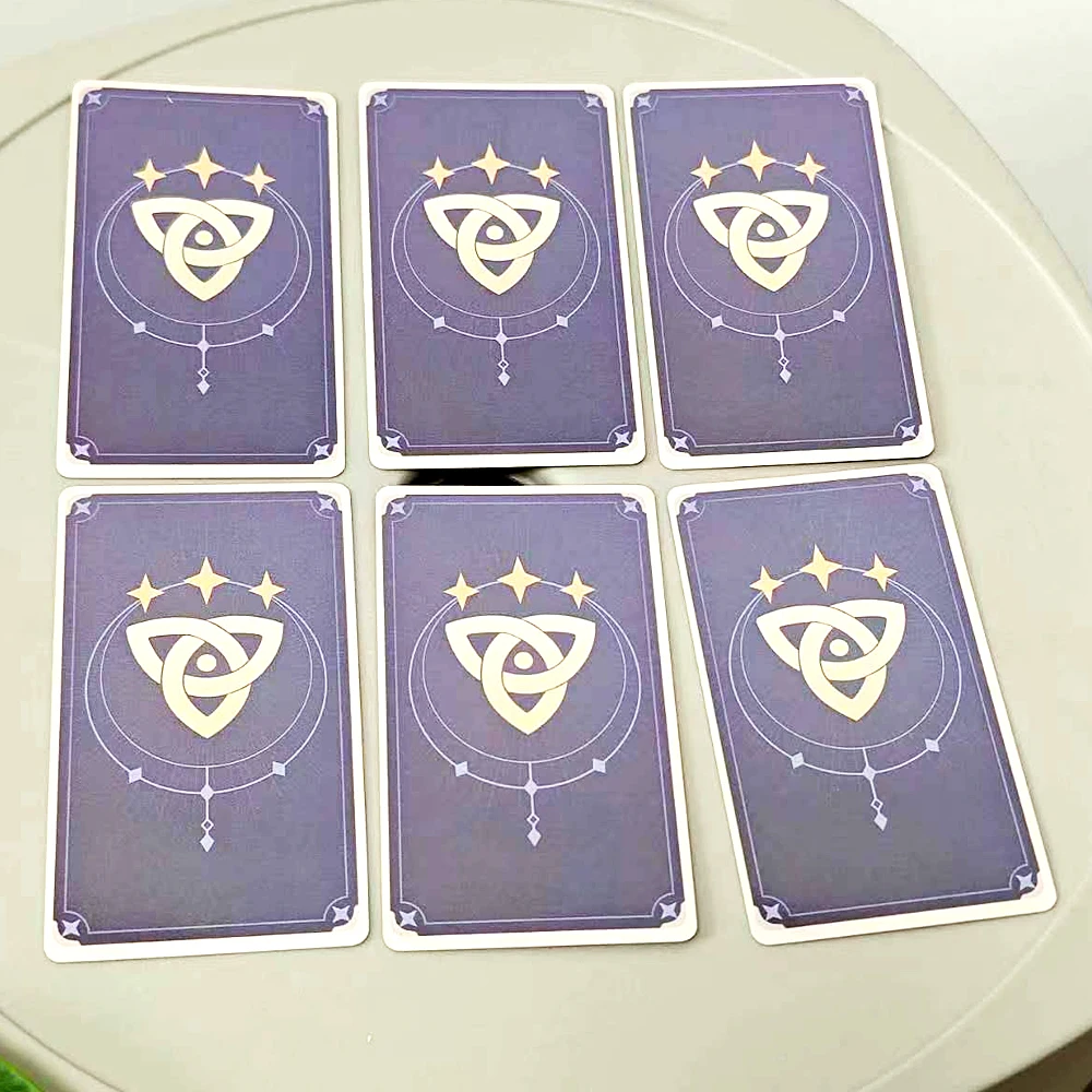 9*5cm TCG Cards Toy Genshin Impact 65 Pcs Cards Cyno Yoimiya Sangonomiya Cosplay Deck Board Game Character Card Collection 4