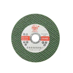 Disque de coupe en acier inoxydable, 105mm, pour meuleuse d'angle, disque de coupe en résine à Double maille 