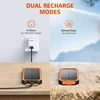 20000mAh Solar Power Bank with Wireless Charging, 2 USB & USB-C Ports, Waterproof & Bright LED Flashlight for Outdoor 4