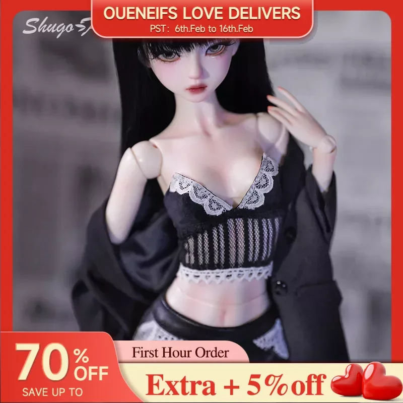 Shugafairy Faina 1/4 Bjd Dolls Office Lady Style Character Fashion Lingerie Show Bambole Snodate A Sfera Di Alta Qualità Regali