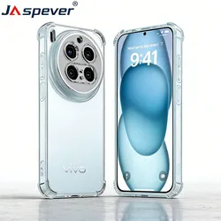 Shockproof Silicone Soft Case - Clear Ultra Thin Slim Cover for Vivo X80 Lite