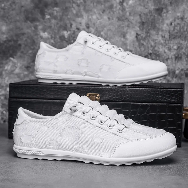 Mens Sneakers Casual Shoes Canvas Shoes Breathable Outdoor Hiking Fashion Tennis Sports Running Platform Shoes