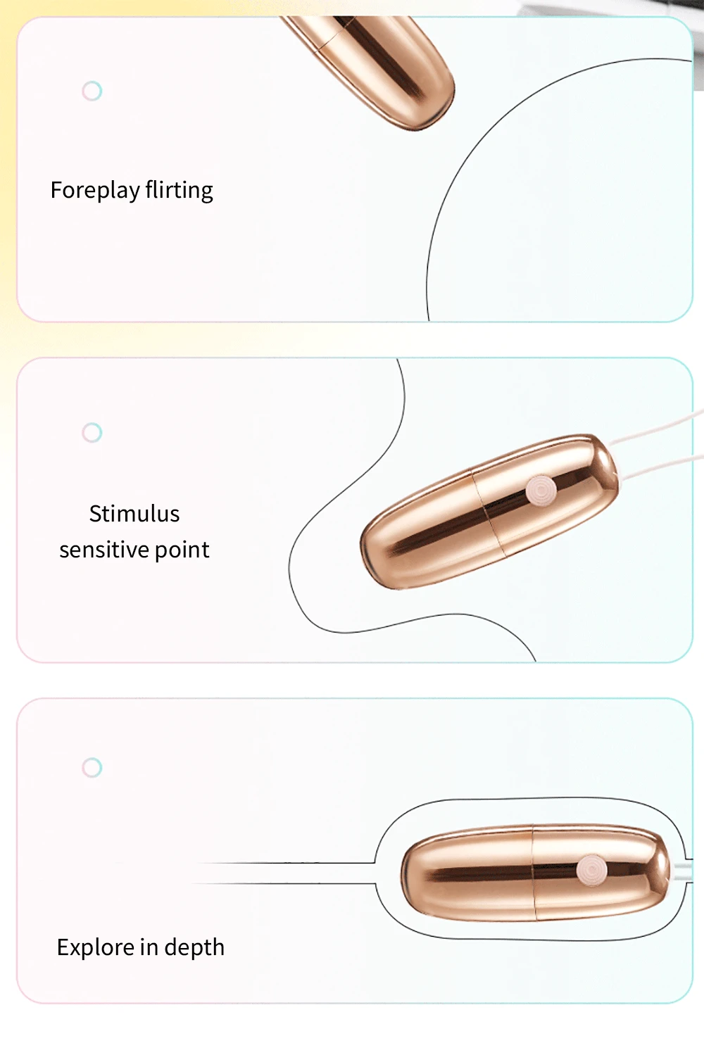 Bullet vibrator stimulateur clitoridien connecté rechargeable_voghion.com