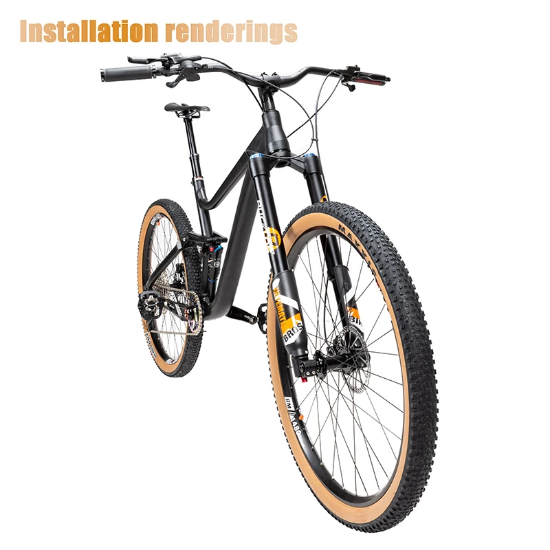 LvTu Inch Front Fork Thru Axle 15x100mm Travel 130mm - Main Image