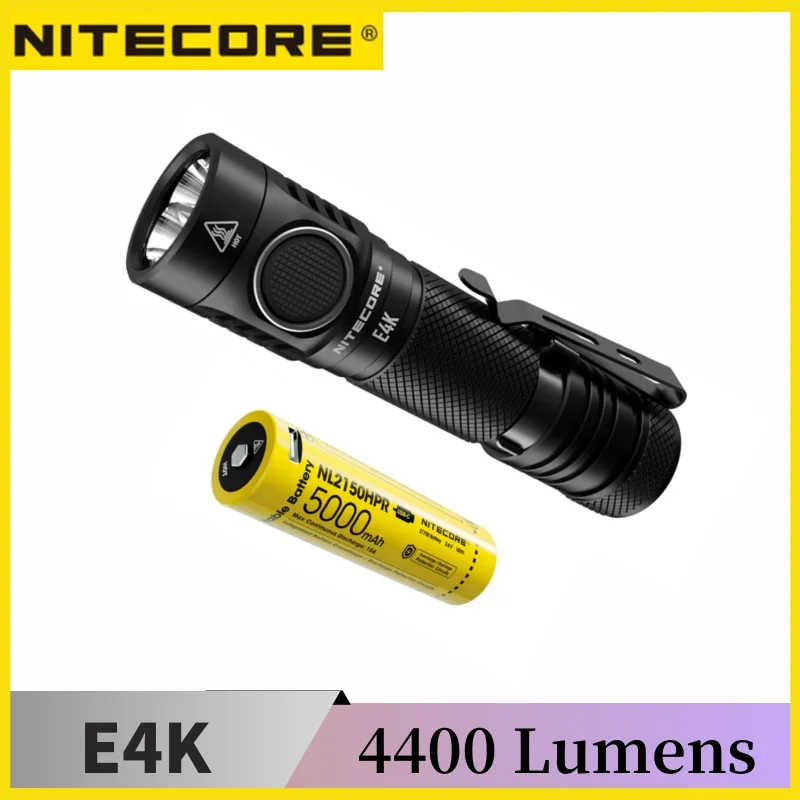 Nitecore E4K - 4400 Lumens High Power EDC Flashlight in