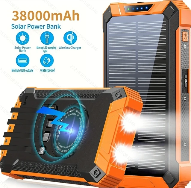 38000mAh- Orange