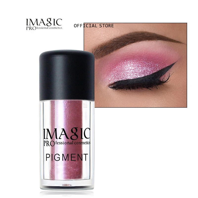 Imagic Glitter Eyeshadow Shimmer Shine Powder Eyes Makeup Highlight Shining Shimmer Diamond Brighten Professional Beauty Cosmeti