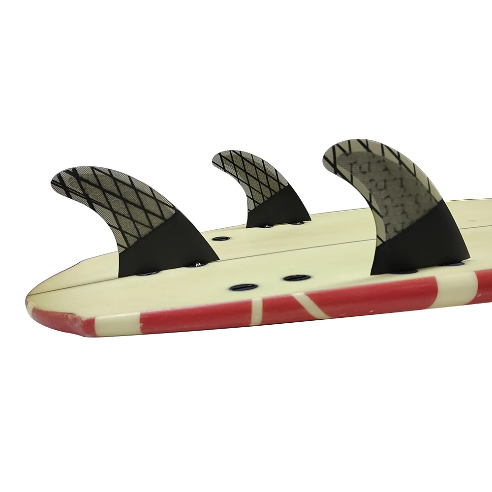Upsurf Fcs Fins Thruster G5 Size Surfboard Fiberglass Surf