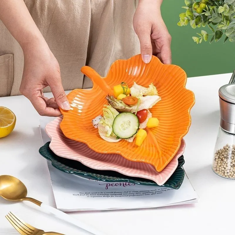 https://ae01.alicdn.com/kf/Sa91733eebe7a4f749c207901c298baa49/11-Inch-Creative-Leaf-Shape-Plate-Phnom-Penh-Ceramic-Fruit-Plate-Fruit-Salad-Platter-Home-Breakfast.jpg