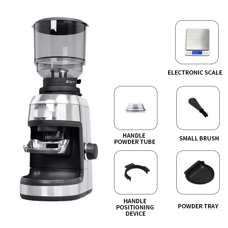 

Coffee Bean Grinder ZD-17N Home Commercial Italian Electric Coffee Bean Grinder 450G Bean warehouse capacity