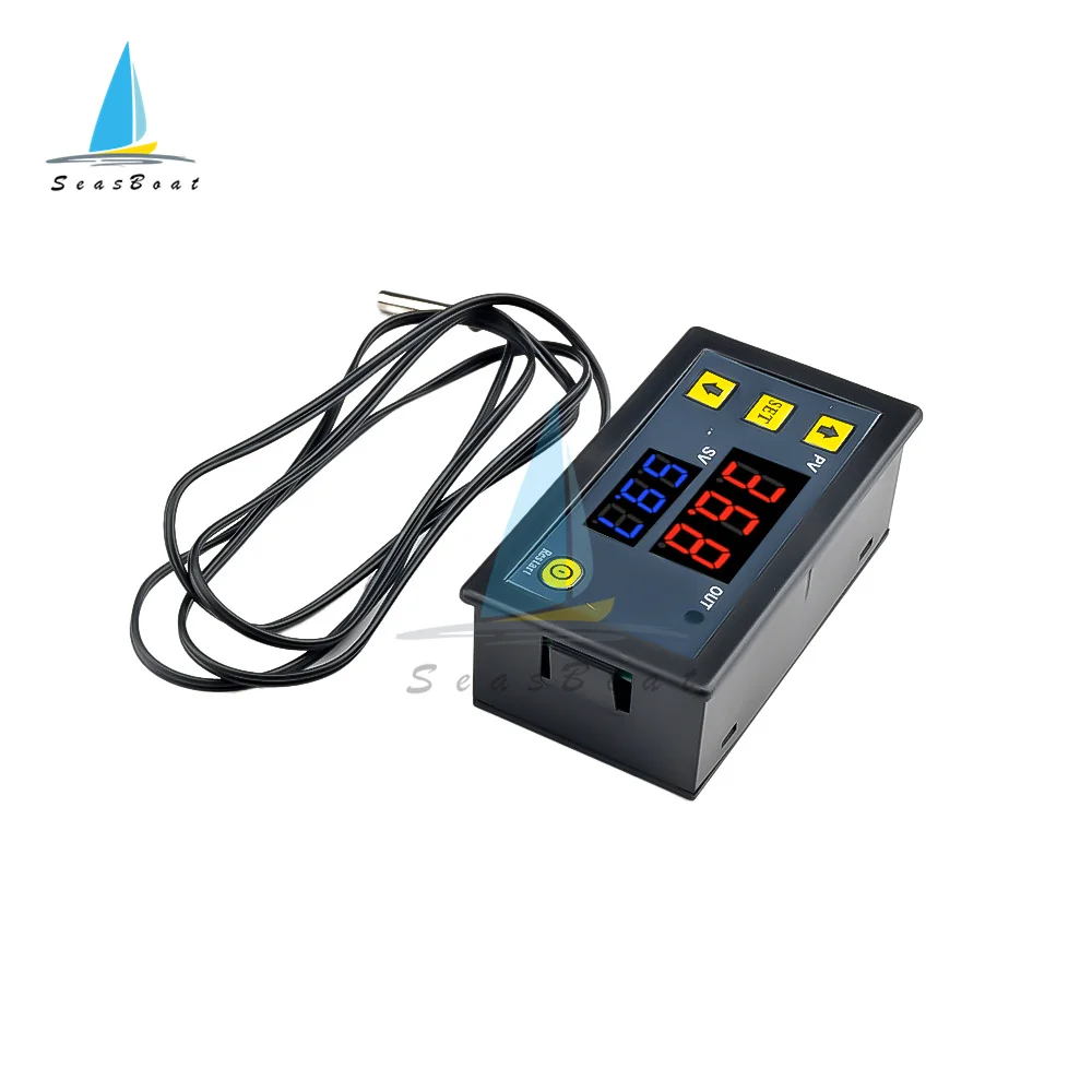 Led Display Thermostat Temperature Controller Probe Line