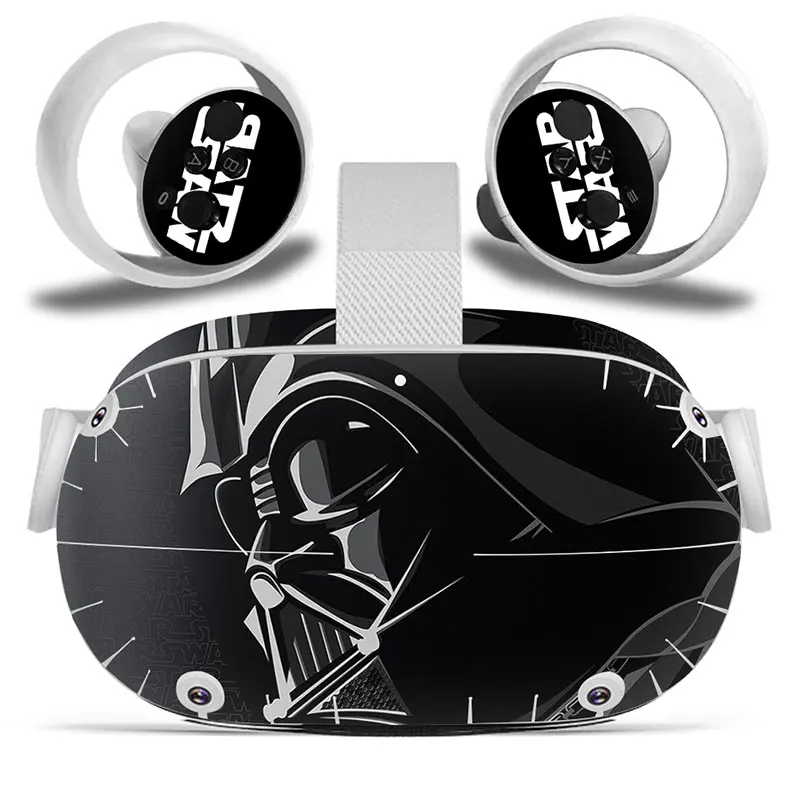 venom Vinyl Skin Sticker for Oculus Quest 2 VR Skin Sticker Headset Virtual Reality Decals Protective PVC