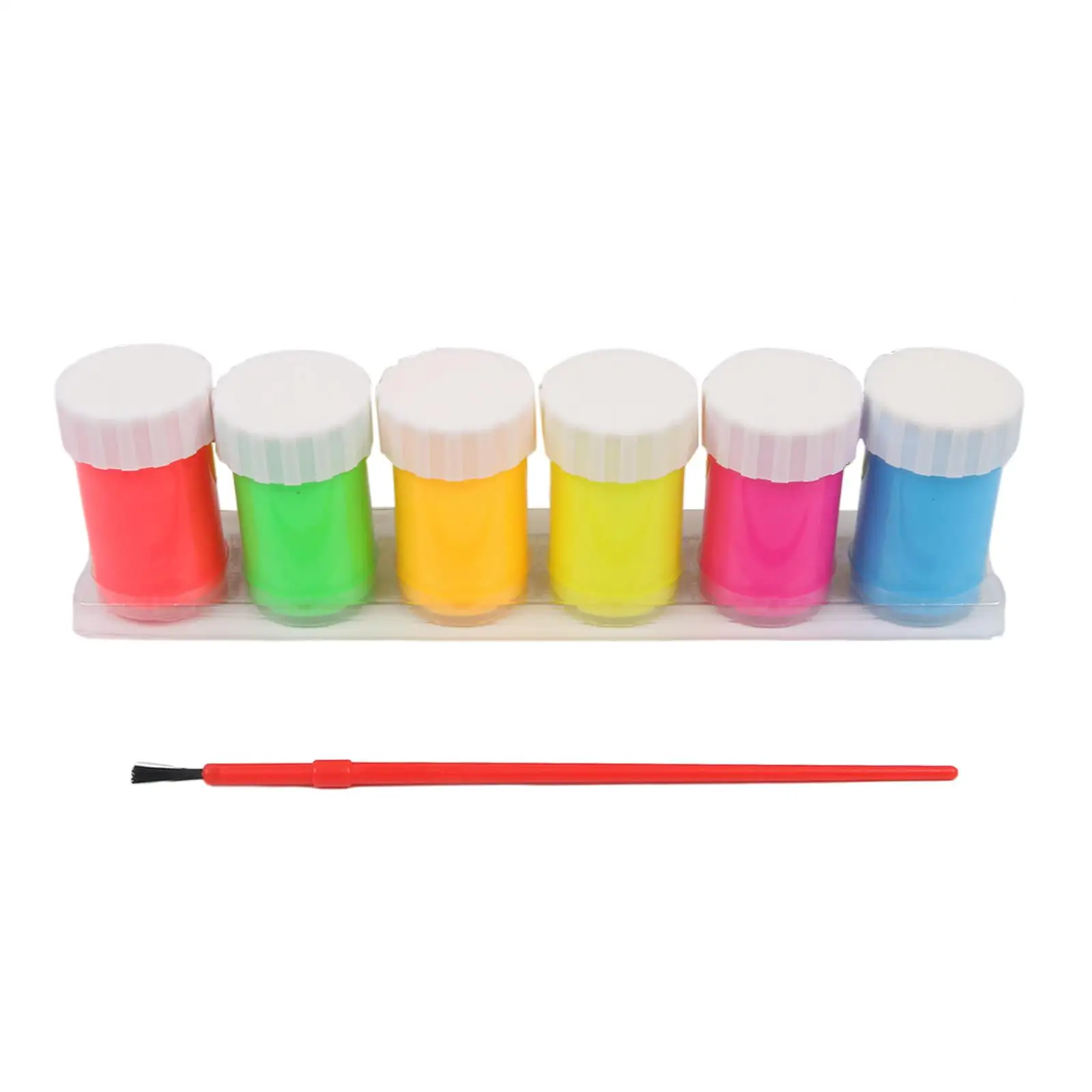 Washable Paint for Kids Pumpkin Paint Poster Paint Set 6 Count for Advertising Graffiti Classroom Arts Craft Supplies School Washable Paint for Kids Pumpkin Paint Poster Paint Set 6 Count for Advertising Graffiti Classroom Arts Craft Supplies School