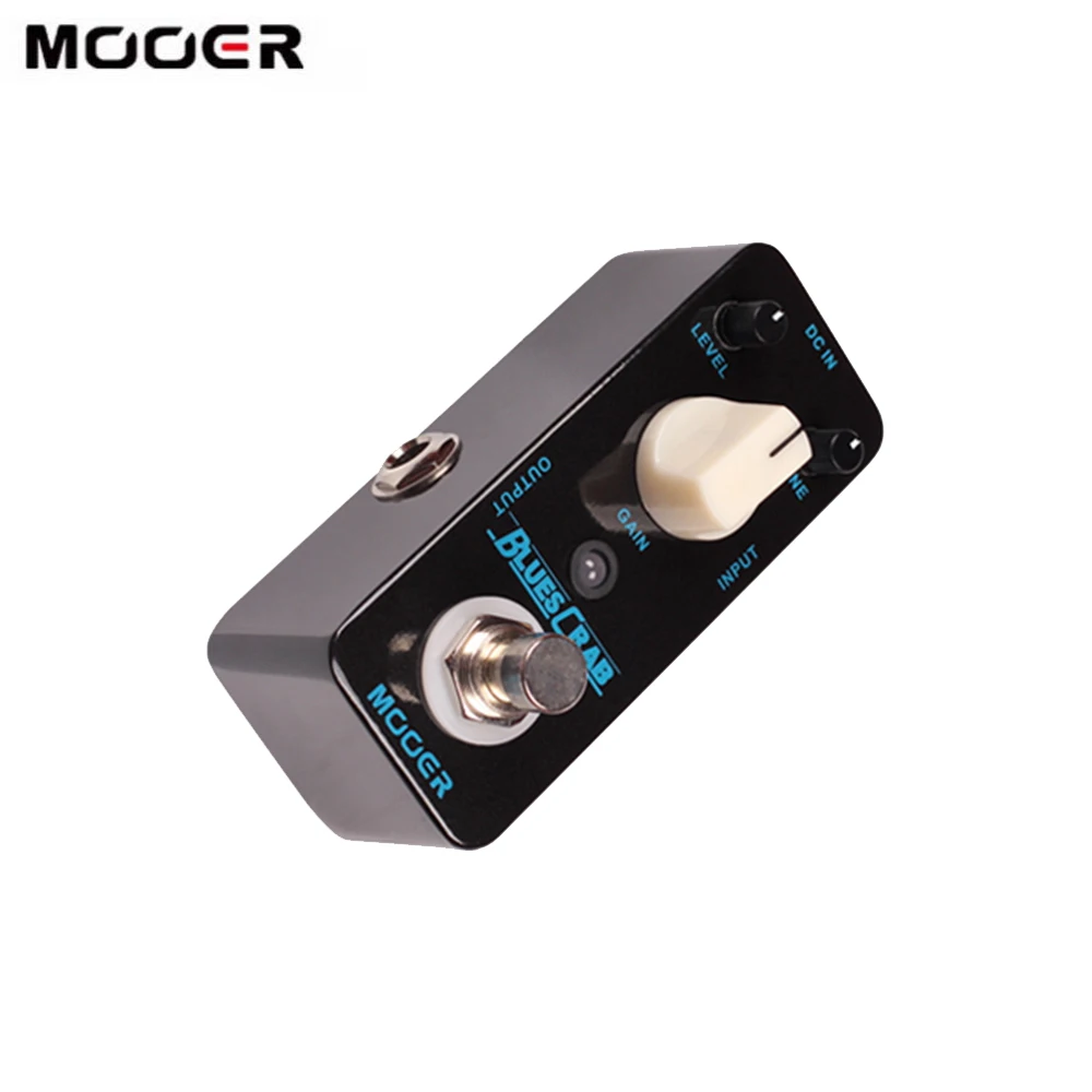 Guitar Pedal Guitar Effect Pedal Blues Overdrive True Bypass Full Metal Shell Micro Parts & Acccessories MOOER BLUES CRAB