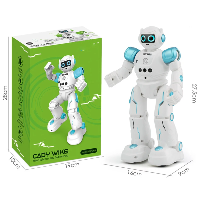 RC Robot Toy, Gesture Sensing Remote Control Robot for Kids Age 3 4 5 6 7 8 12 Year Old Boys Girls Birthday Gift Present, Blue 4