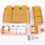 Preschool Montessori Educational Toys Montessori at Home Materials Golden Bead Bank Game Toddler Christmas Gift for Boys Girls