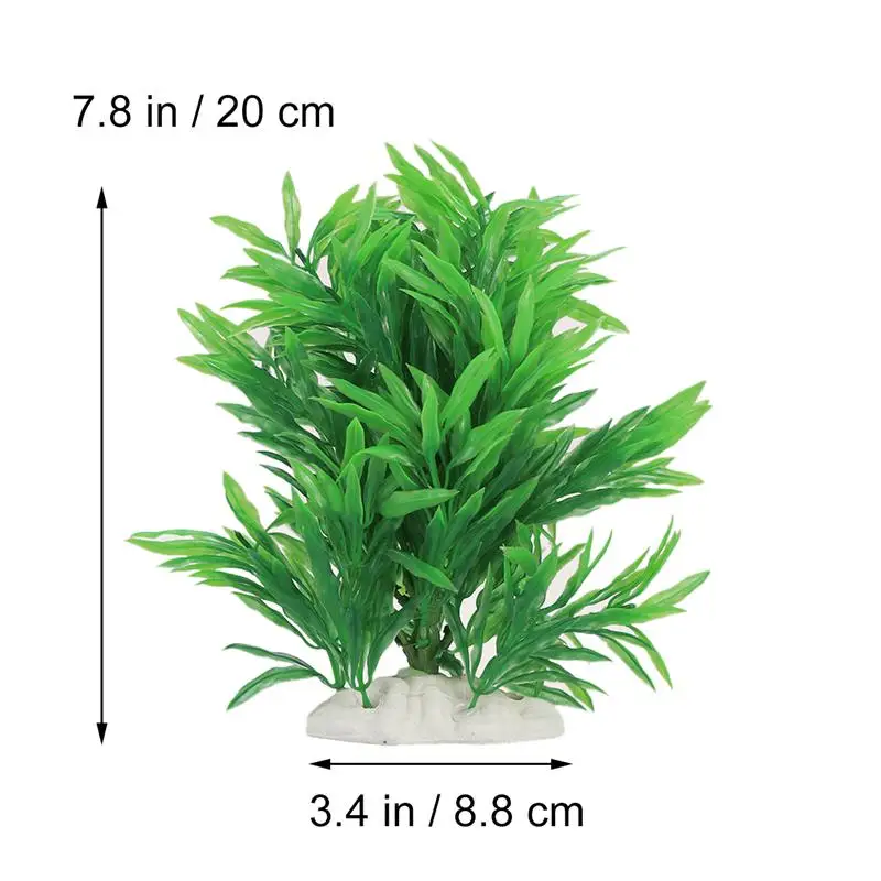 Aquarium Plant Seed Stunning Green Artificial Moss Grass Plastic Water Fish Tank Artificial Plants Decor DIY