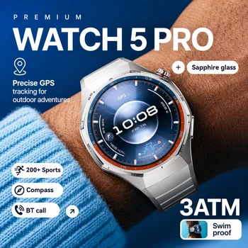 Nuovo Smartwatch WATCH 5PRO 2026 in Offerta Speciale con Schermo AMOLED, GPS Integrato, Bussola, Impermeabilità 3ATM, Chiamate e Oltre 200 Modalità Sportive per la Salute