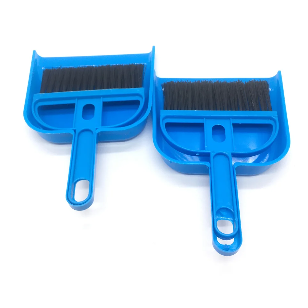 Mini Cleaning Brush Plastic Small Broom Dustpans Set Desktop Sweeper