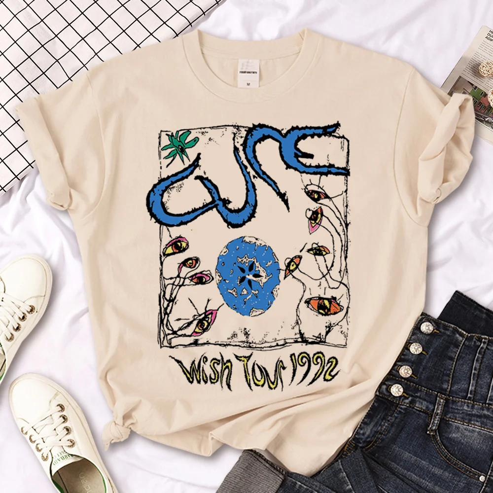 The Cure T-Shirt Donna Comic T-Shirt Girl Manga Anime Clothes