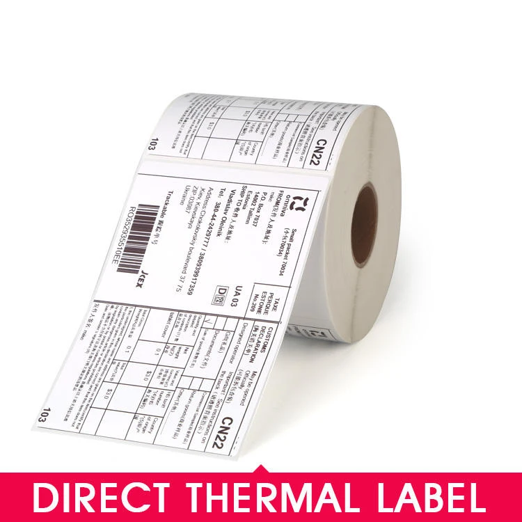 열 직접 배송 라벨 (팬폴드 라벨 당 4x6 500 팩)-상업용 등급 