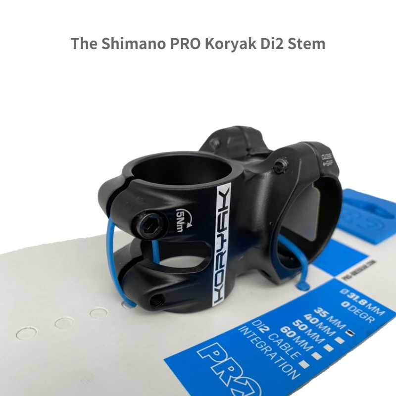 PRO Koryak Di2 Stem degrees +6°/-6° degrees 1-1/8'' 35/50