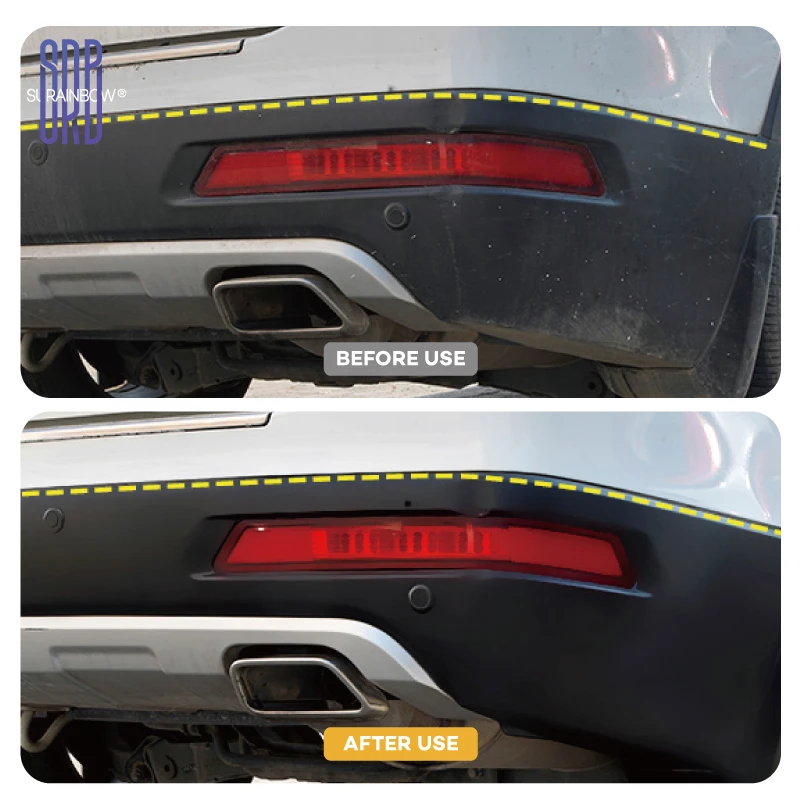 Plastic Restorer Coating | Plastic, Rubber, and Vinyl Back to Life! | User Friendly Trim Restorer | Safe Auto Detailing Supplies 5