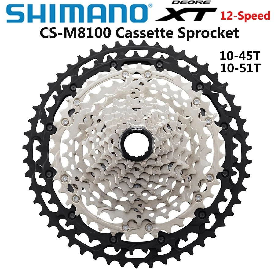 Cassette VTT 12 Vitesses En Aluminium 10-51T Compatible SRAM XD - Neuve Pour VTT, Gravel, Etc.
