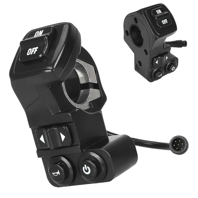 E-scooter On/off Control Turn Signal Bell Switch Button For