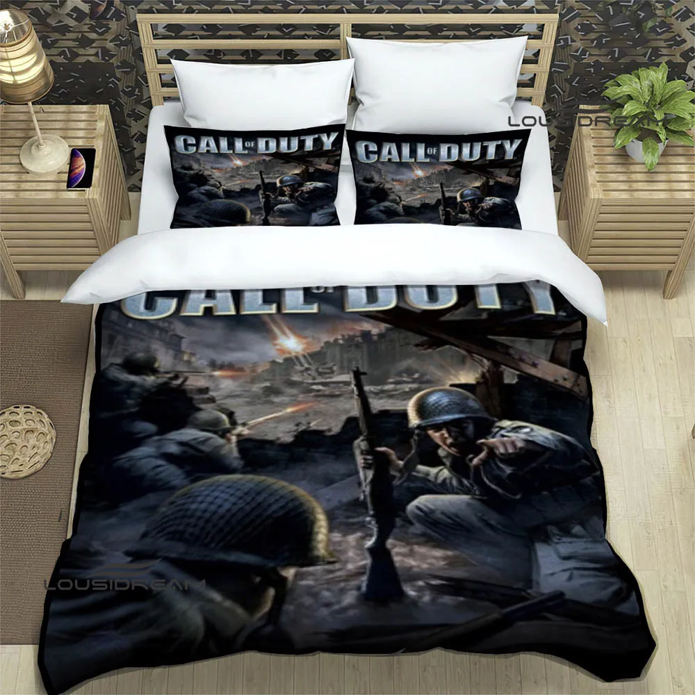 Edredón Call Of Duty Warzone 2 Piezas Negro | Envío Gratis