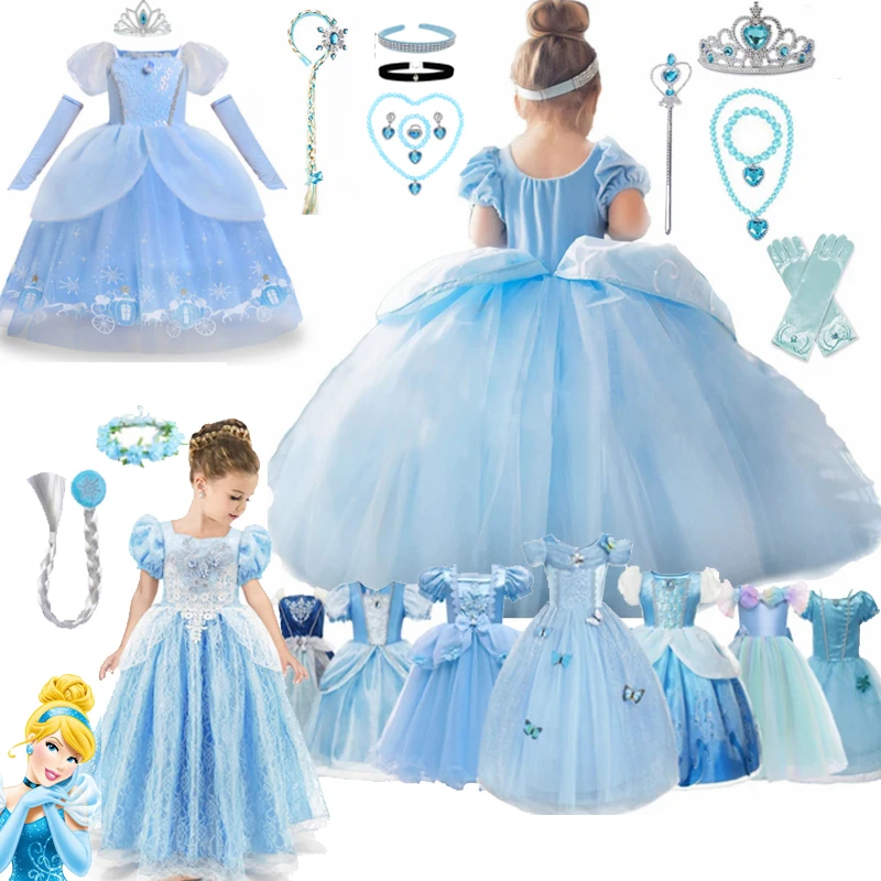 Cinderella Dress Princess Children Clothing Children Dresses