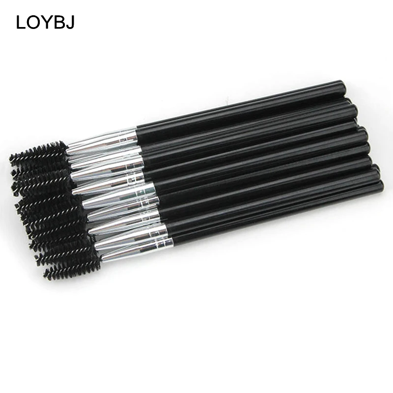 2/5/10pcs Eyebrow Eyelash Makeup Brushes Set Cosmetic Lashes Mascara Eye Brow Cream Brush Beauty Brows Lash Make Up Tools LOYBJ