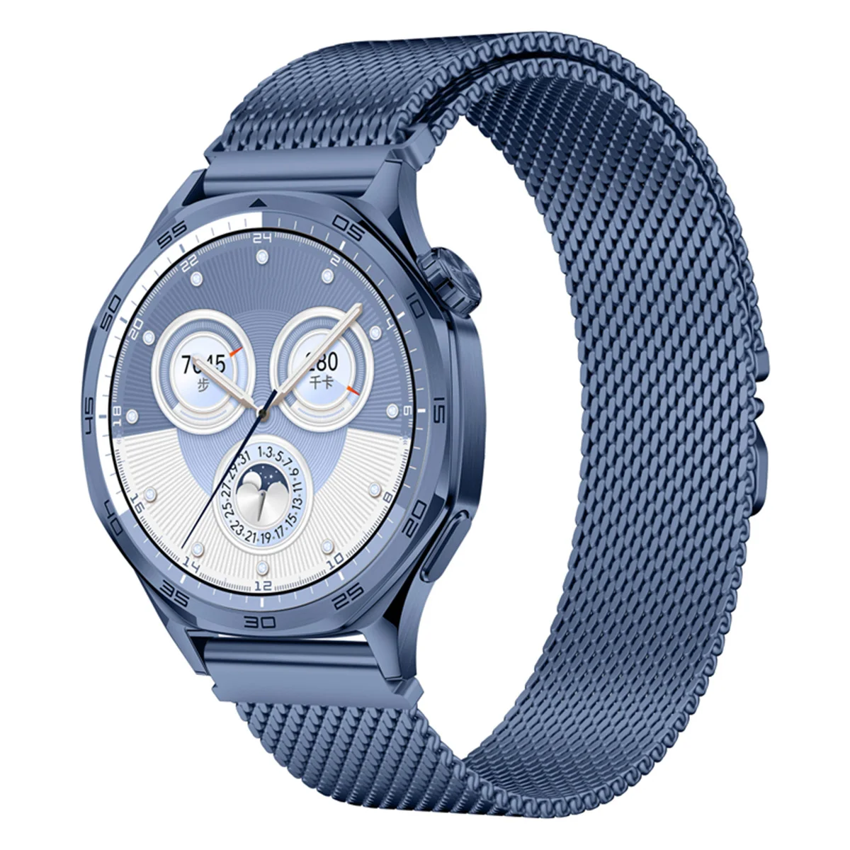 Stylish Milanese Loop Metal Magnetic Bracelet in Stainless Steel
