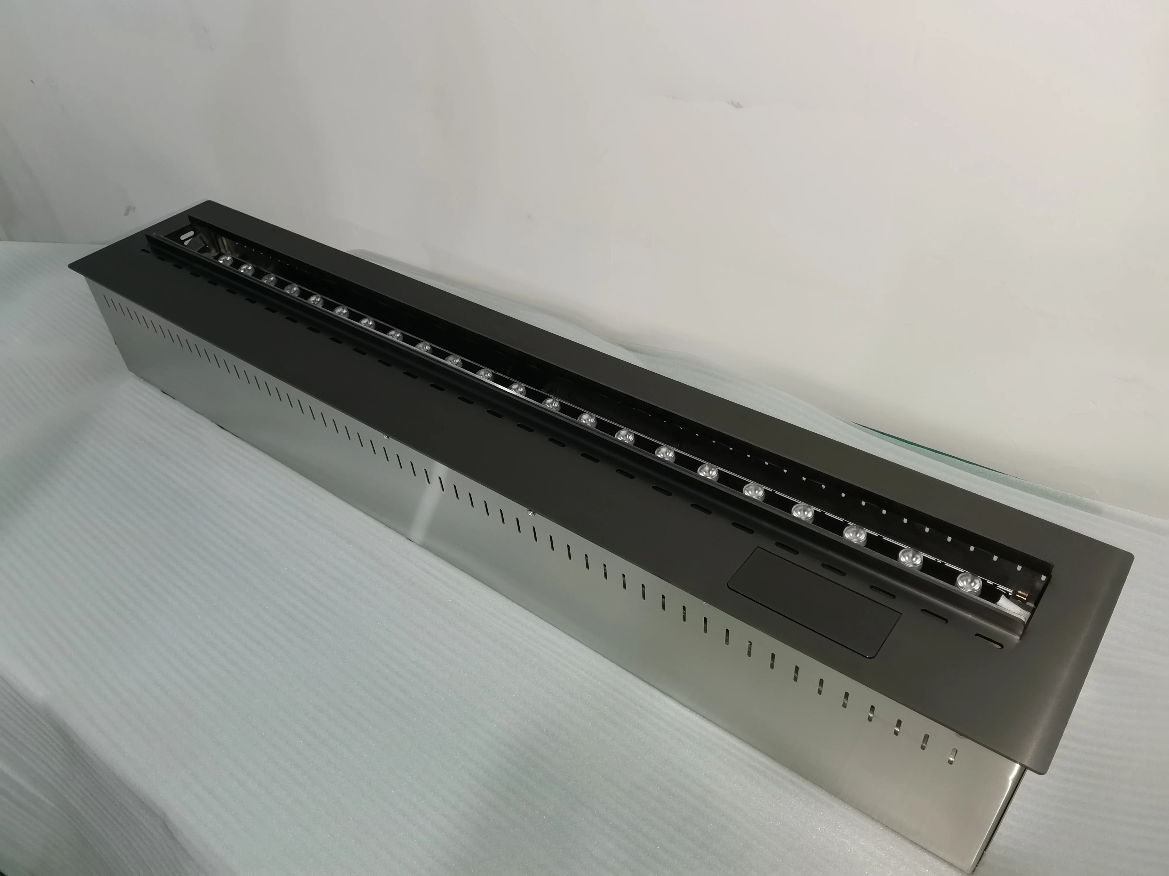 1250mm Intelligent Stainless Decorative Style Led Flame Indoor Vapor 3d Water Vapor Fireplaces 6
