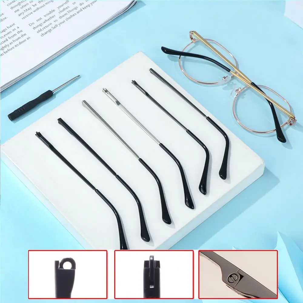 1Pair Glasses Metal Replacement Leg Eyeglasses Temple Arm Sunglasses Repair Eyewear Accessories