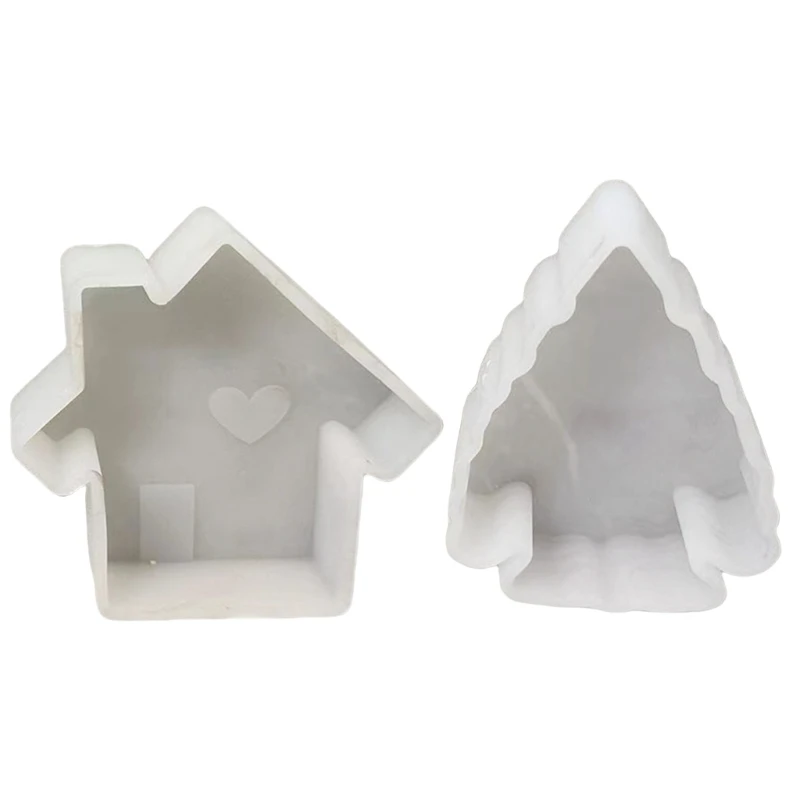 Delicate House Car Decoration Silicone Mold Easy Demold Diffuser Crafting Mould 40GB