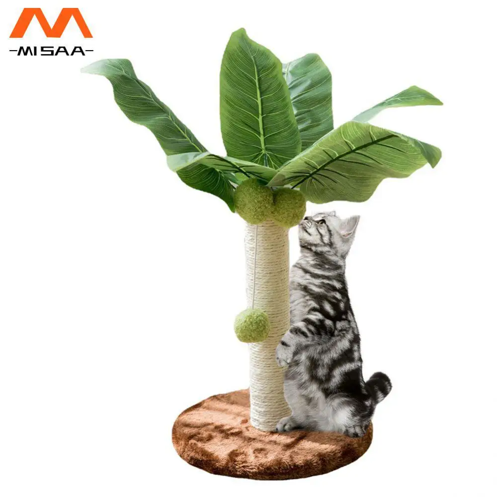 

Cat Scratcher Tree Keep Nails Healthy Environmental-friendly 25cm Wood Board Pet Products Cat Scratching Column Natural Harmless