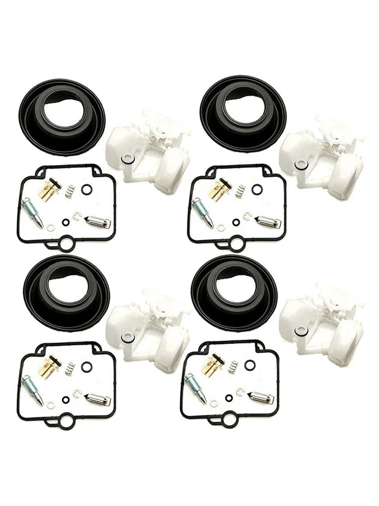

Motorcycle Carburetor Repair Kit Float Diaphragm 4pcs For Mikuni BST36 Fits GSXR1100 Motorbike Fuel Supply Accessories