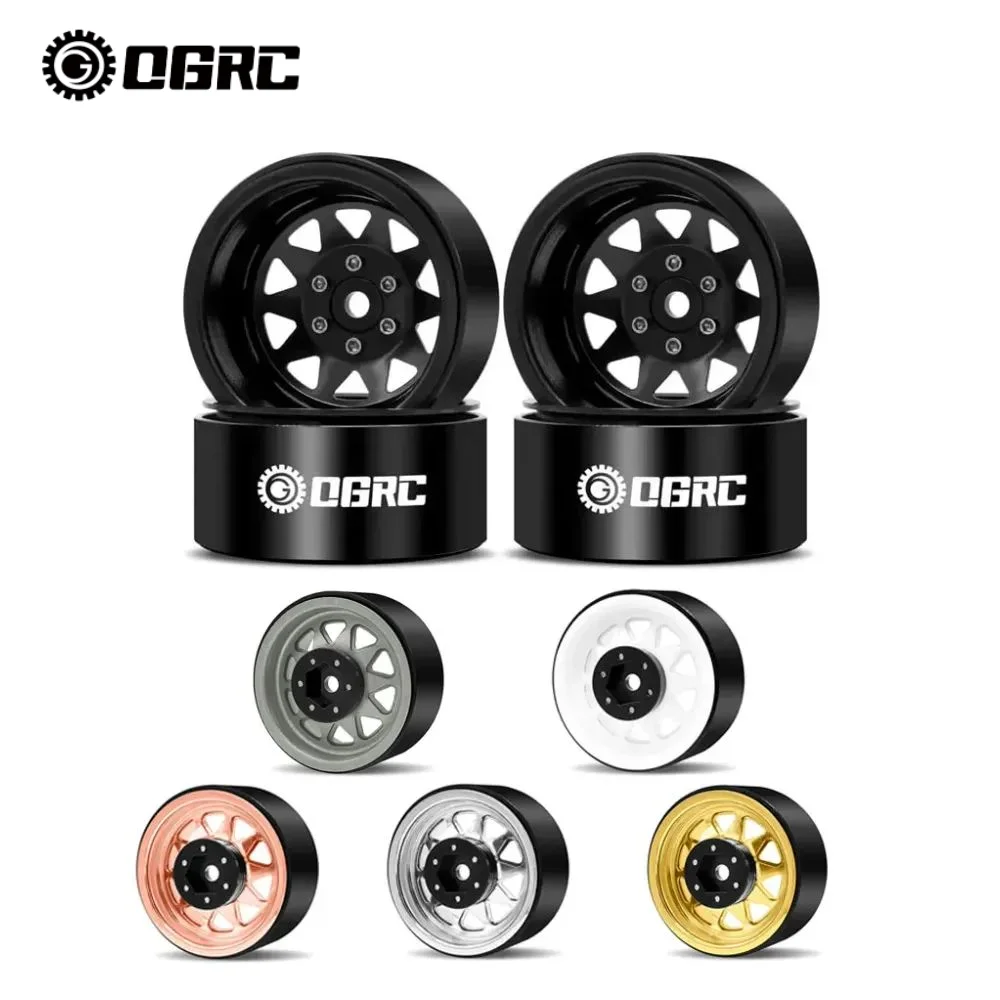 

OGRC 4 шт. алюминий 1,9 дюймов Beadlock колеса отрицательный офсетный колесный обод для TRX4 TRX6 SCX10 I II III RC4WD D90 1/10 RC Crawler