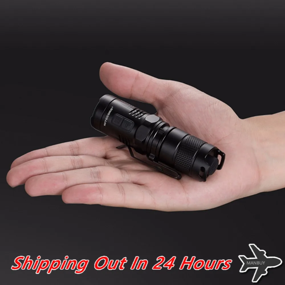 

sale NITECORE 920 LMs MT10C Tactical Flashlight U2 LED Red Light Mode EDC Waterproof Camping Without 18350 Battery Genuine