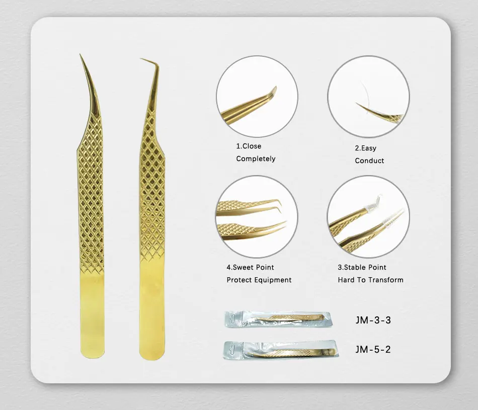 Description Picture 6 of itemEyelashes Tweezers Make Up Eyelashes Extensions Supplies Accessories Makeup Tools Lash Tech Supplies Beauty Tools Wholesale