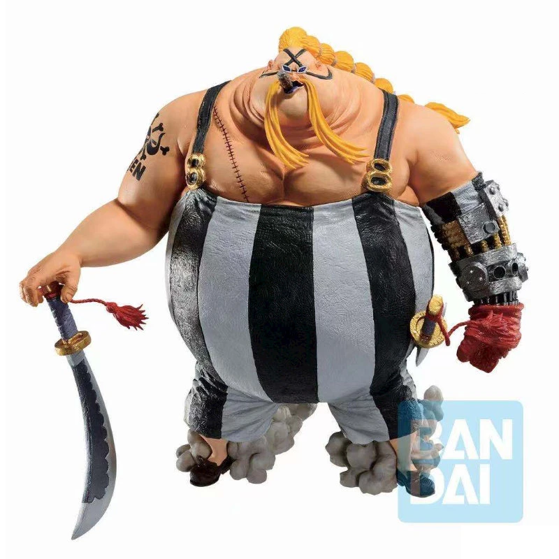 In Stock BANDAI original Ichiban ONE PIECE EX AB Reward Queen Kaido Anime Action Figures Collection Model Ornament Toy